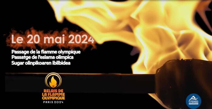 JO de Paris 2024: la flamme olympique passera par Arette