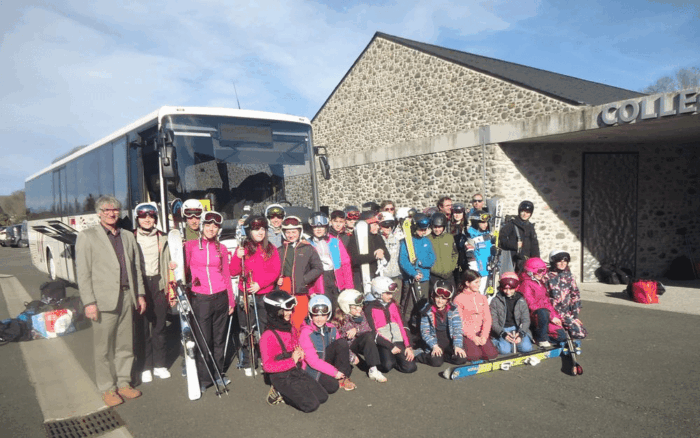 Les élèves du collège fidèles au ski