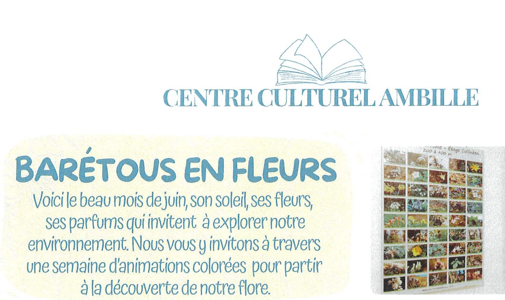 Barétous en fleurs
