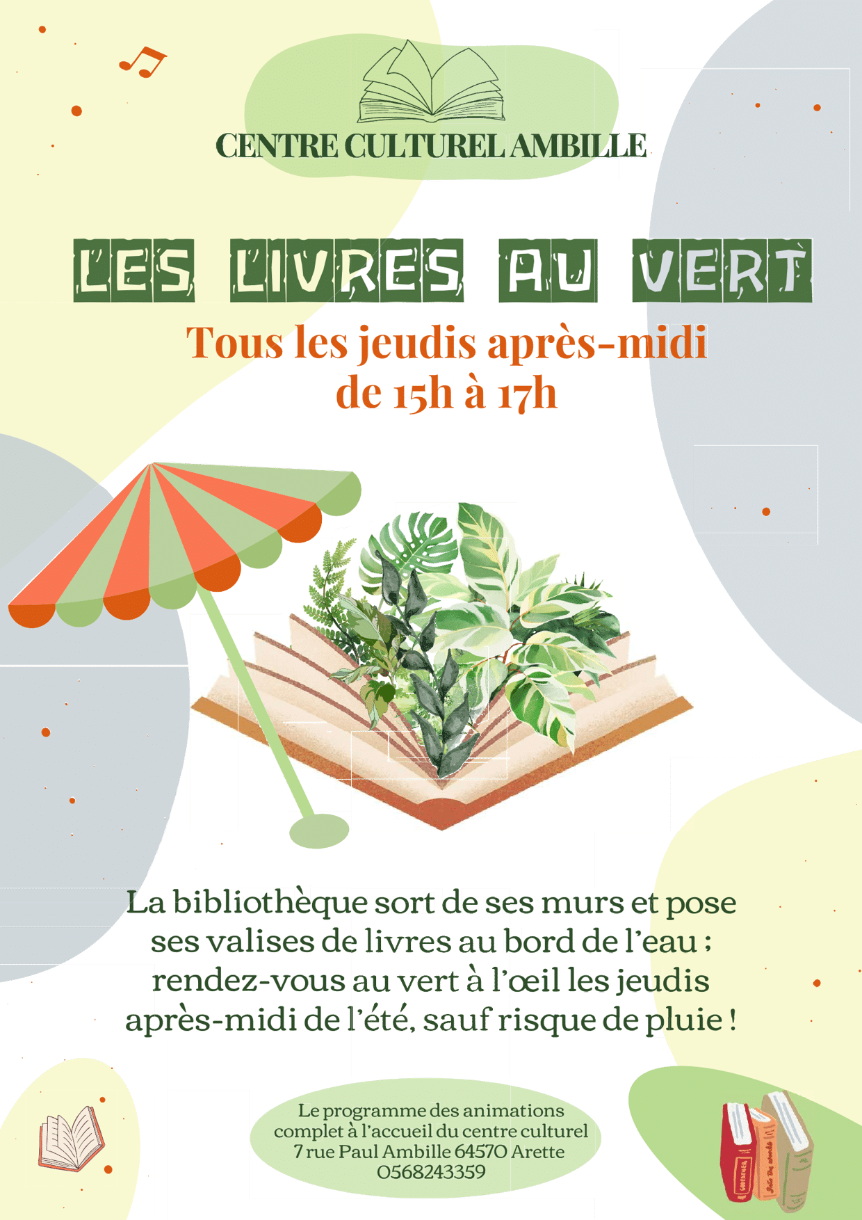Animation au centre culturel – médiathèque